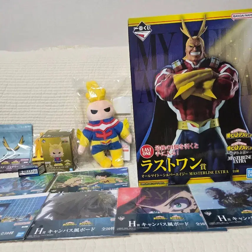 [BUNJANG] My Hero Academia All Might Last One Goods Set / 나의 히어로 아카데미아 올마이트 라스트원 굿즈 세트