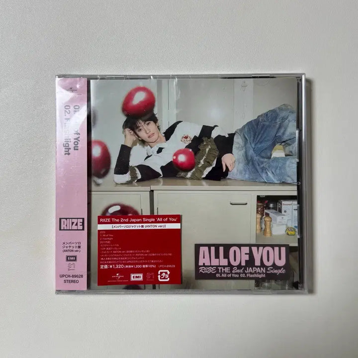 [SOLD OUT] 라이즈 일본 앨범 all of you 앤톤
