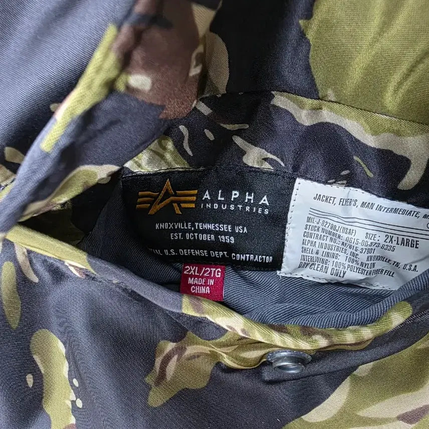 [BUNJANG] Alpha Industries MA-1 Bomber Jacket 2XL / 알파인더스트리 MA-1 점퍼 2XL