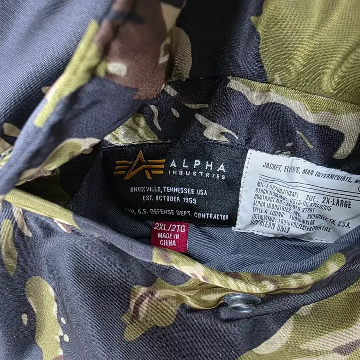 [BUNJANG] Alpha Industries MA-1 Bomber Jacket 2XL / 알파인더스트리 MA-1 점퍼 2XL