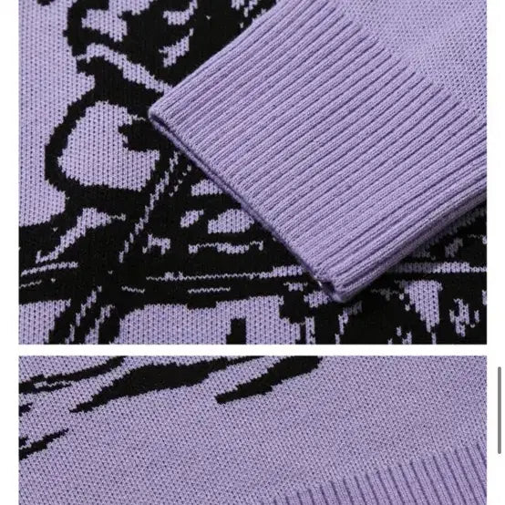 [BUNJANG] Main Booth FCMM Explorer Knit Purple / 메인부스 FCMM 익스플로러 니트 퍼플