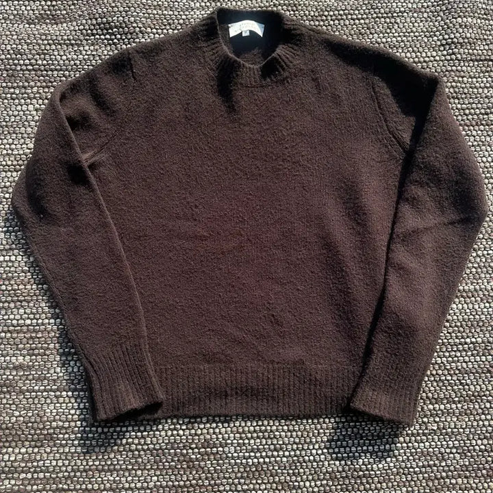 [BUNJANG] Studio Nicholson Brown Wool Knit Sweater / 스튜디오니콜슨 브라운 울 니트 2