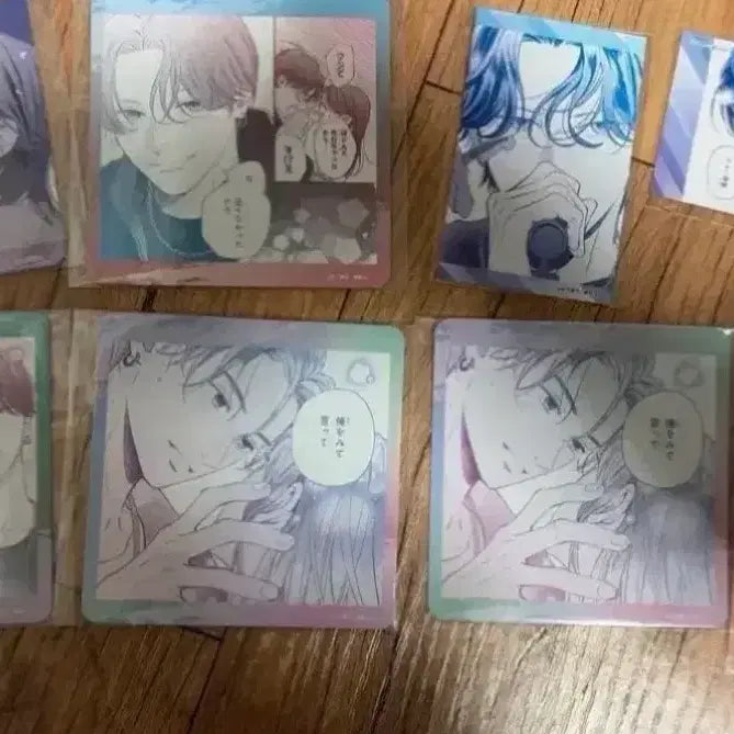 [BUNJANG] So Much Love Paper Coaster &amp; Photocard Bundle Set / 숨막힐 정도의 사랑을 줄게 종이 코스터, 포토카드 일괄