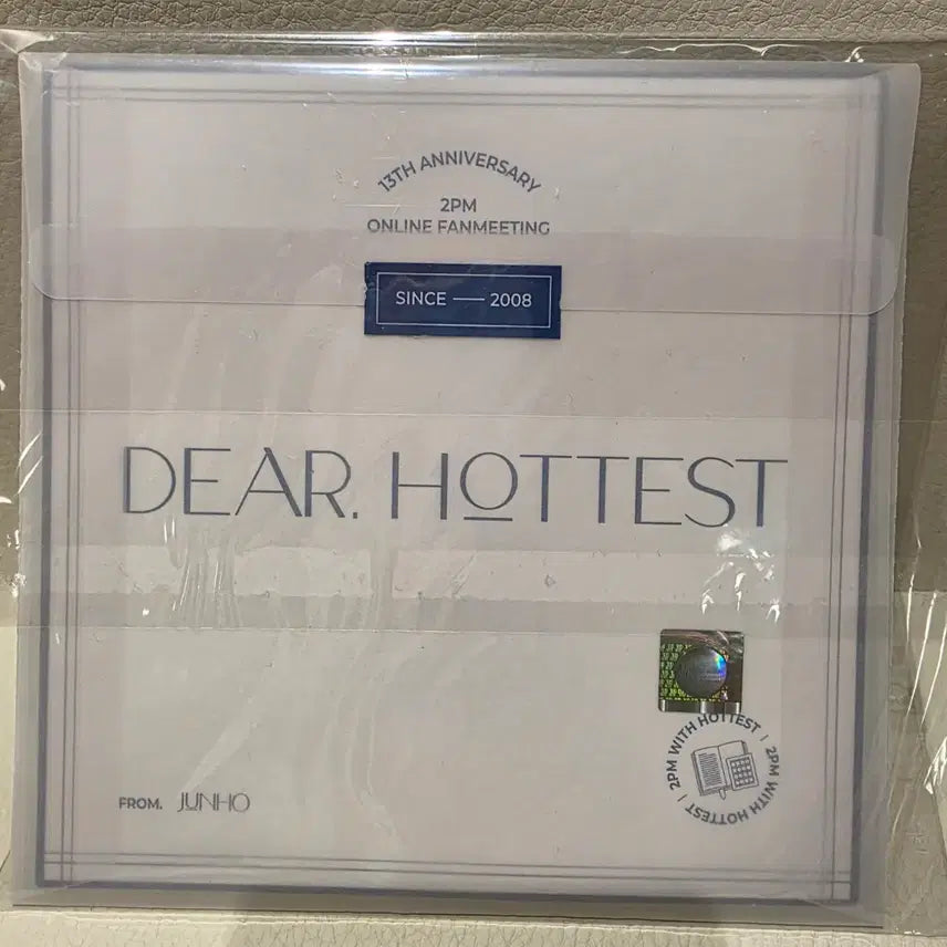 [BUNJANG] 2PM 13th Anniversary Junho Popup Card with Message / 2pm 13주년 팝업 카드 (이준호포토와 메시지)