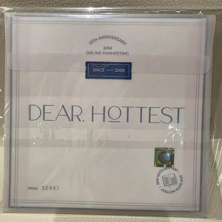 [BUNJANG] 2PM 13th Anniversary Junho Popup Card with Message / 2pm 13주년 팝업 카드 (이준호포토와 메시지)