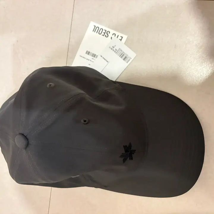 [BUNJANG] Goldwin Logo Stretch Cap Charcoal / 골드윈 Goldwin logo stretch cap charcoal