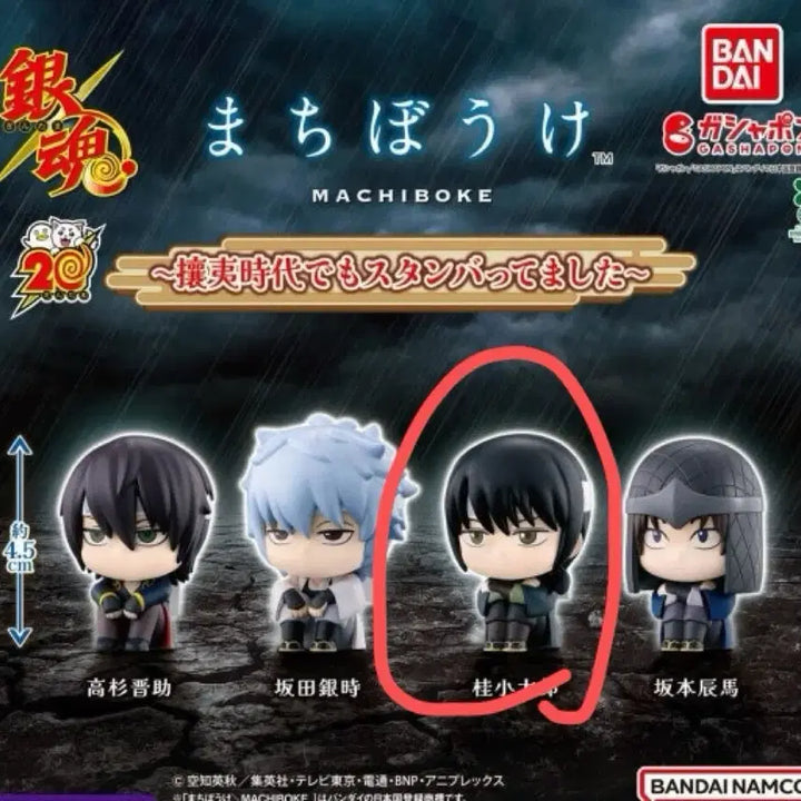 [BUNJANG] Gintama Machiboke Vol. 4 Katsura Figure / 은혼 마치보케 4탄 카츠라