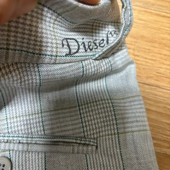 [BUNJANG] Diesel Checked Trousers / 디젤 체크무늬 슬랙스 바지
