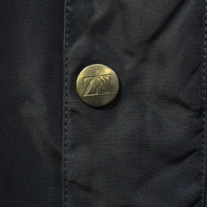 [BUNJANG] Zegna Sport Leather Trimmed Waterproof Windbreaker Jacket / 제냐스포츠   (양가죽배색 +방수)  바람막이 사파라  자켓 : 최저가