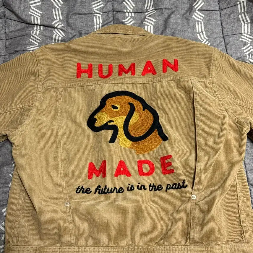 [BUNJANG] Human Made Daks Corduroy Work Jacket Beige M / [M] 휴먼메이드 닥스 코듀로이 워크 자켓 베이지