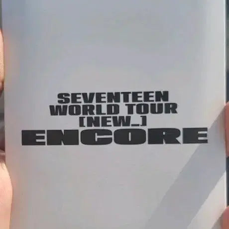 [SOLD OUT] 세븐틴 앙콘 캐럿존