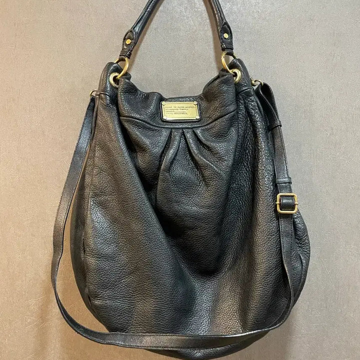 [BUNJANG] Marc Jacobs Black Leather Shoulder Bag Crossbody Bag / 마크제이콥스 블랙 레더 숄더백 크로스백 가방