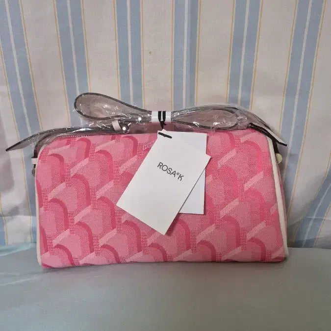 [BUNJANG] RosaK Baguette Shoulder Bag SS Pink / 로사k바게트숄더 새상품