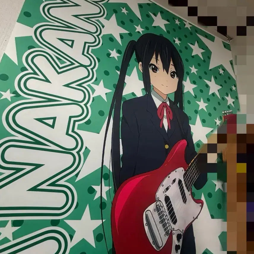 [BUNJANG] K-ON! Azusa Tapestry / 케이온 아즈사 대형 태피스트리