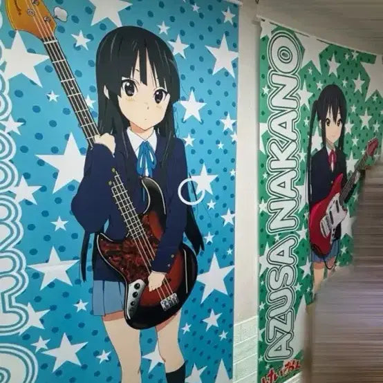[BUNJANG] K-ON! Azusa Tapestry / 케이온 아즈사 대형 태피스트리