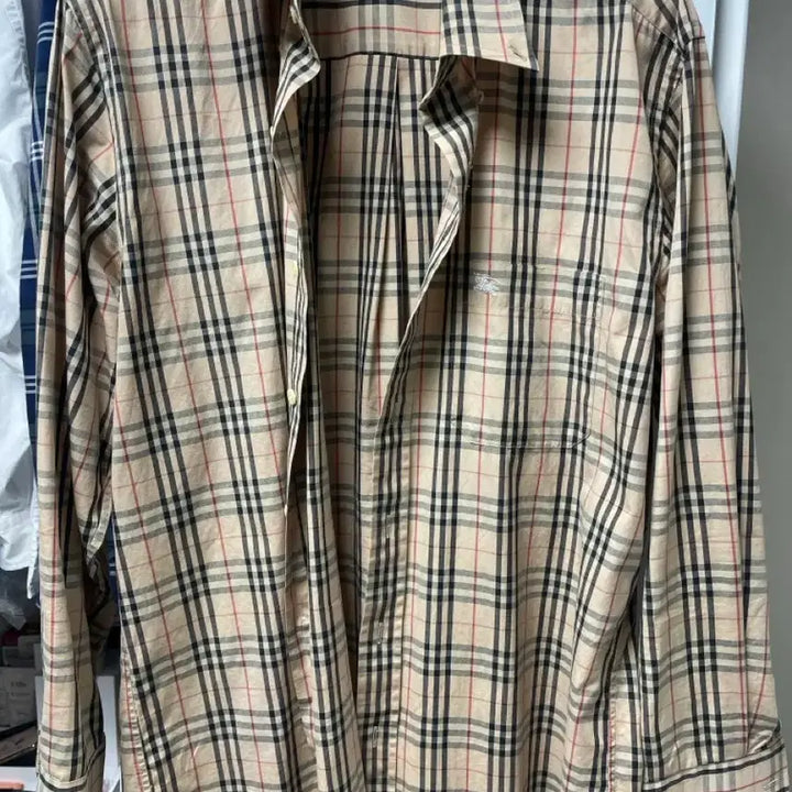 [BUNJANG] Burberry Checkered Shirt / 버버리 체크셔츠