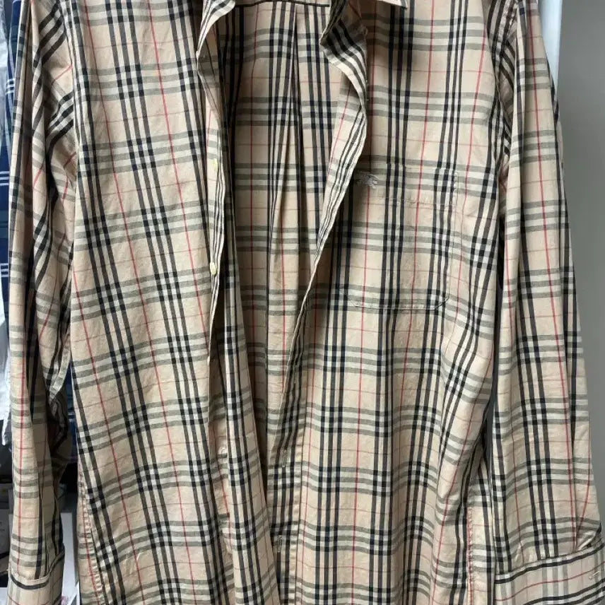 [BUNJANG] Burberry Checkered Shirt / 버버리 체크셔츠