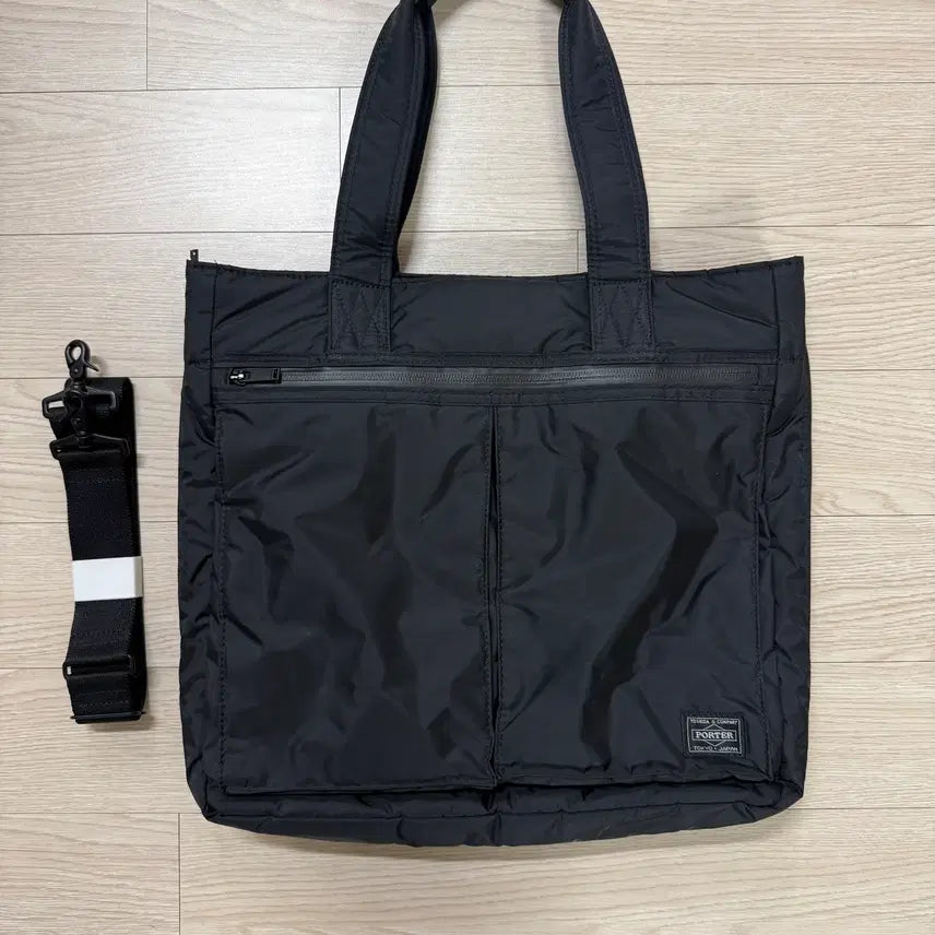 [SOLD OUT] 요시다 포터 2way 탱커 헬맷백 블랙