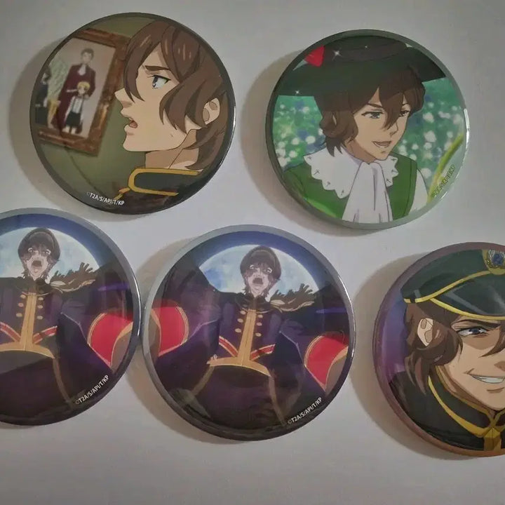 [BUNJANG] King &amp; Prince Jingu Tour Jin Bundle Set Can Badge / 킹프리 킹투어 진 캔뱃지 일괄