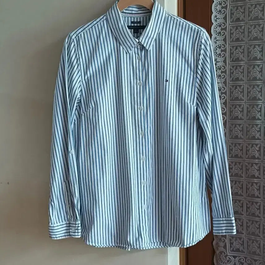 [BUNJANG] Tommy Hilfiger Striped Roll-Up Men&