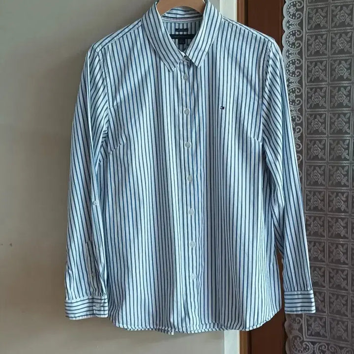 [BUNJANG] Tommy Hilfiger Striped Roll-Up Men&
