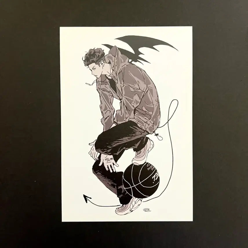 [BUNJANG] Slam Dunk Song Tae-seop Miyagi Ryota Illustration Postcard / 슬램덩크 슬덩 뜨또님 북산 송태섭 미야기 료타 일러스트 엽서 굿즈
