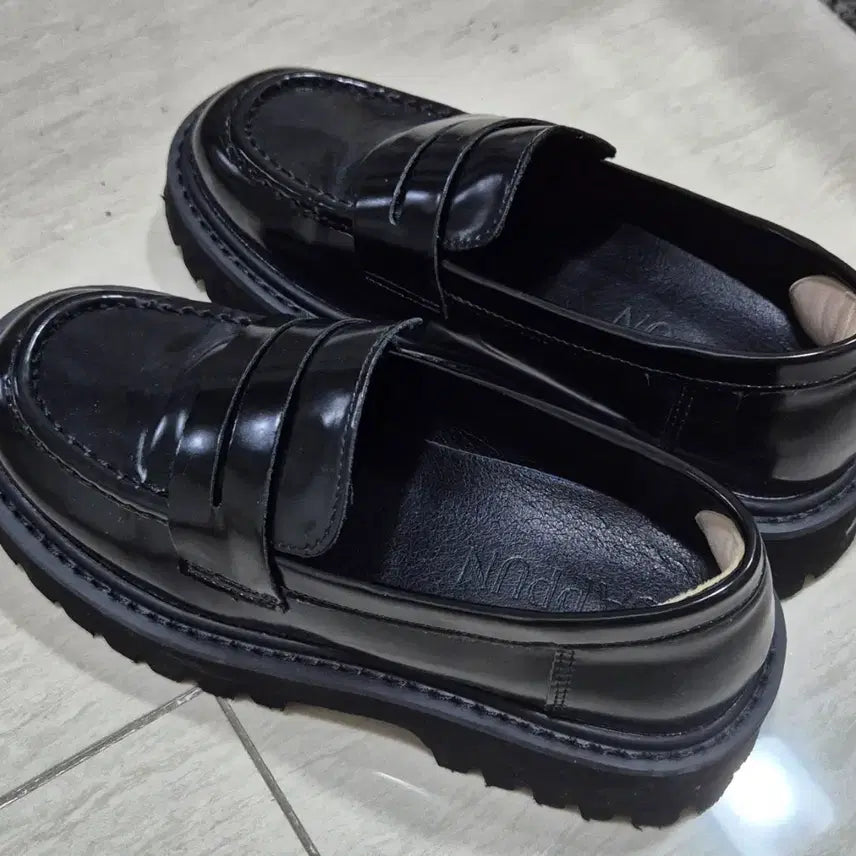 [BUNJANG] SAPPUN Black Chunky Loafers / 사뿐 블랙청키 로퍼