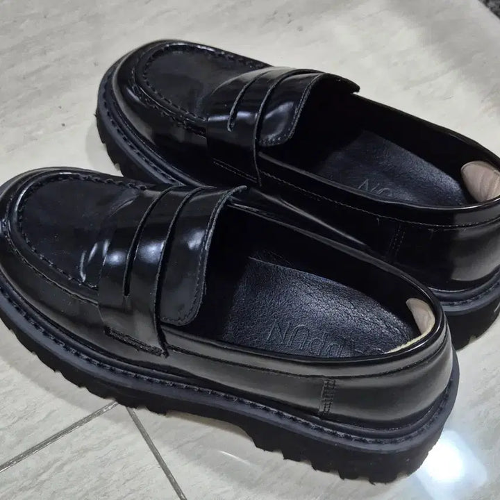 [BUNJANG] SAPPUN Black Chunky Loafers / 사뿐 블랙청키 로퍼