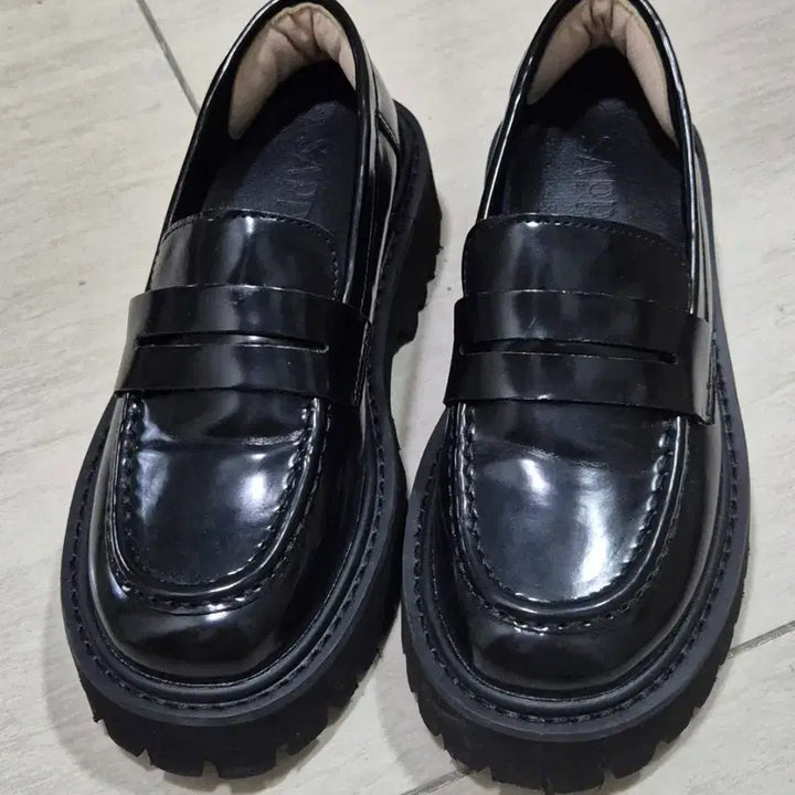 [BUNJANG] SAPPUN Black Chunky Loafers / 사뿐 블랙청키 로퍼