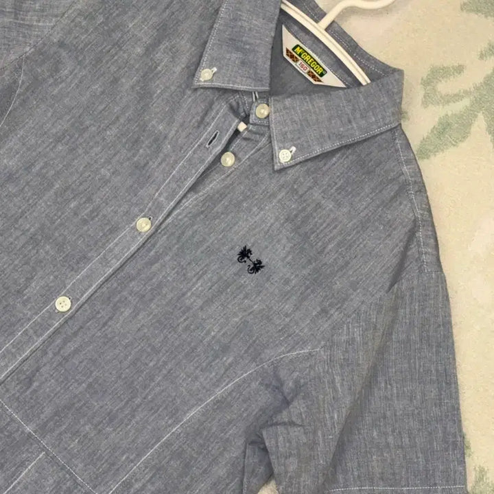 [BUNJANG] Short Sleeve Collar Shirt Pleated Dress / 반팔 카라 셔츠 플리츠 원피스