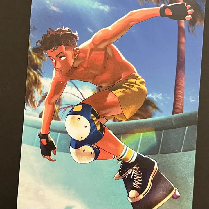 [BUNJANG] Sus Slam Dunk Song Tae-seop Illustration Postcard / 슬램덩크 슬덩 sus님 북산 송태섭 일러스트 엽서 굿즈