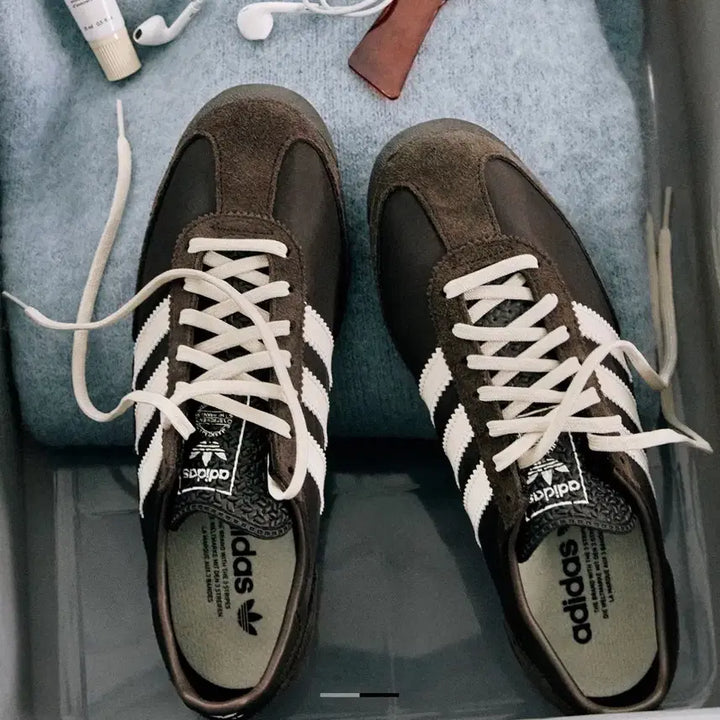 [BUNJANG] Adidas SL 72 OG Brown JR7527 Sneakers / 아디다스 SL 72 OG 브라운 JR7527 240사이즈
