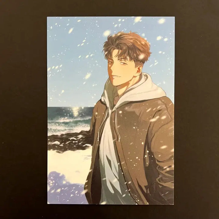 [BUNJANG] Slam Dunk Song Tae-seop Illustration Postcard / 슬램덩크 슬덩 오지님 북산 송태섭 일러스트 엽서 굿즈