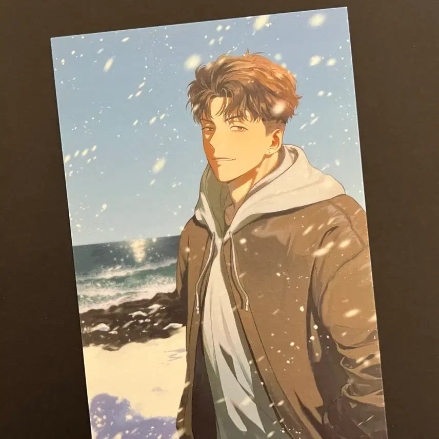 [BUNJANG] Slam Dunk Song Tae-seop Illustration Postcard / 슬램덩크 슬덩 오지님 북산 송태섭 일러스트 엽서 굿즈