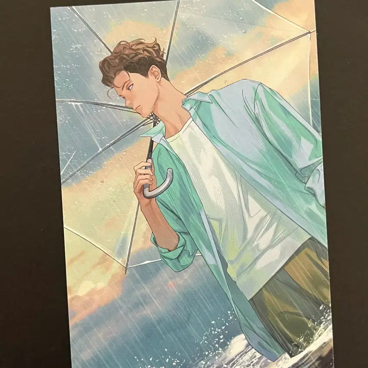 [BUNJANG] Slam Dunk Song Tae-seop Illustration Postcard / 슬램덩크 슬덩 북산 송태섭 일러스트 엽서 굿즈