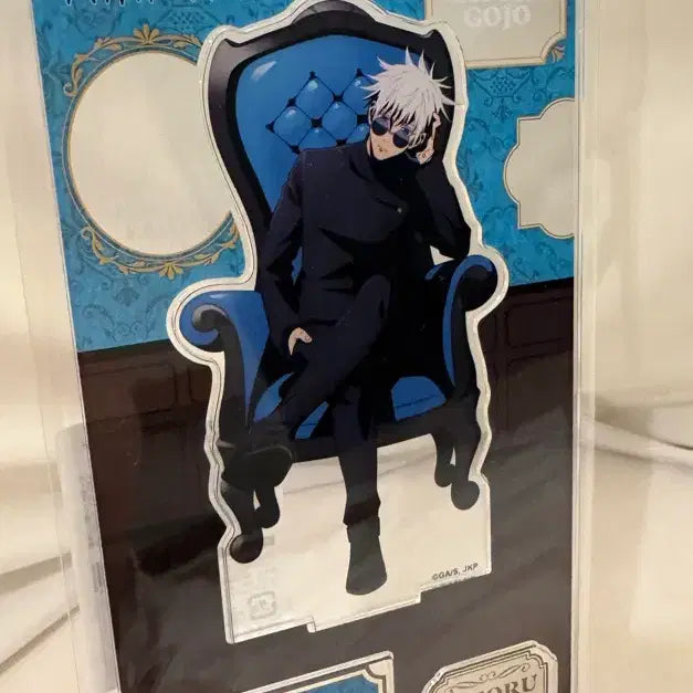 [BUNJANG] Go Jo Blue Chair Acrylic Stand / (미개봉)고죠 블루 체어 아크릴 판매합니다. 의자 고죠 플라자 팝업 고죠