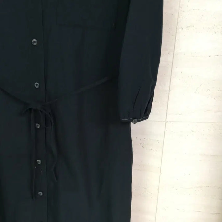 [BUNJANG] Beanpole Modal Linen Blend Maxi Dress / 빈폴 모달 린넨 원피스 90