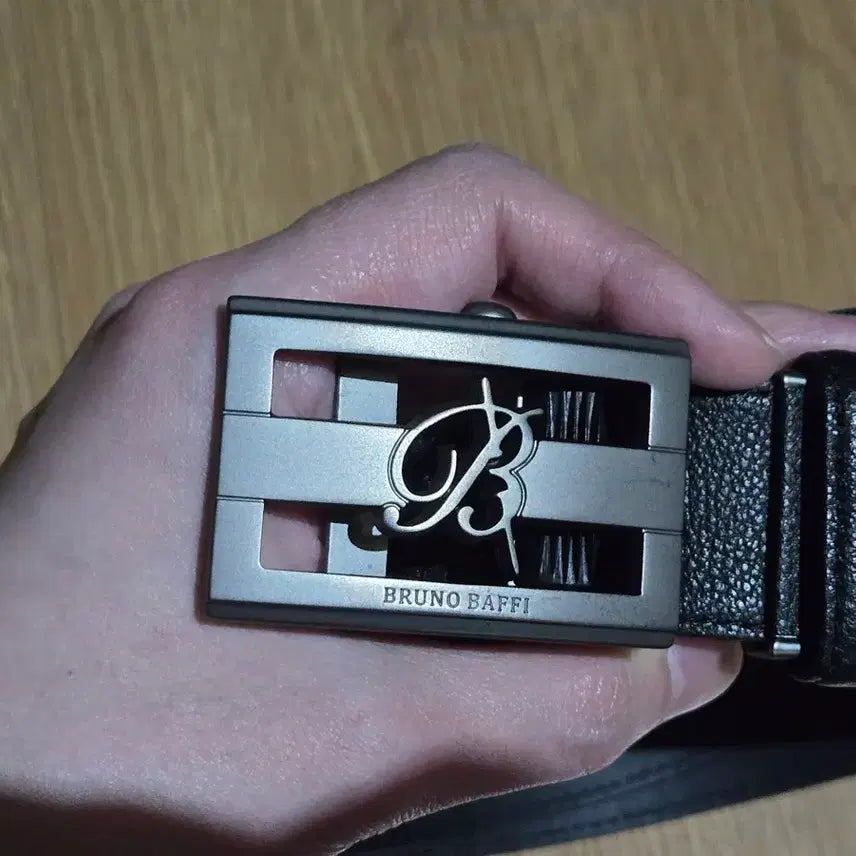 [BUNJANG] Bruno Baffi Leather Belt / 새상품) 브루노바피 남성 가죽 벨트