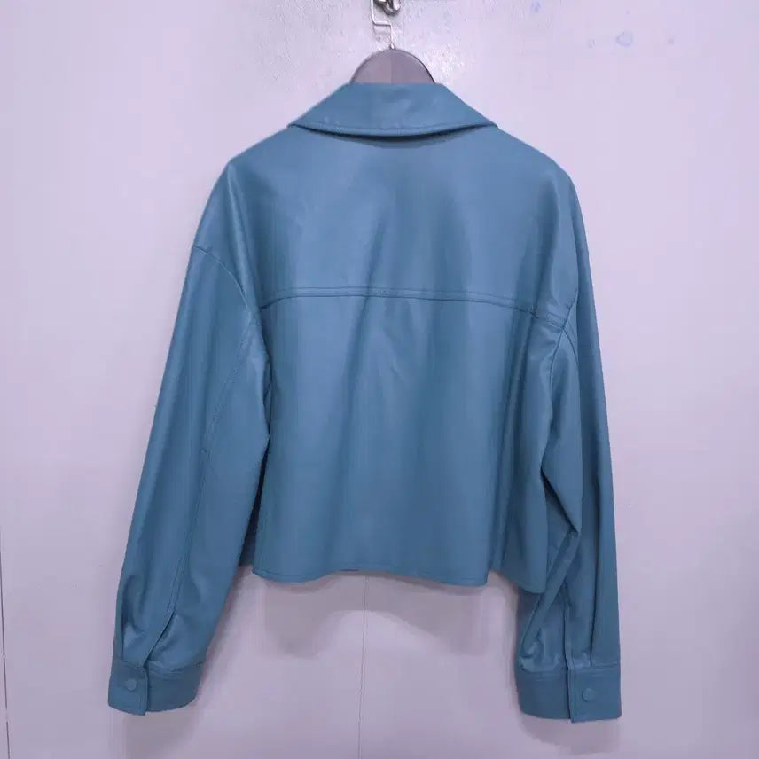 [SOLD OUT] 반에이크) 새상품 여성 페이크 오버핏 가죽 자켓- F