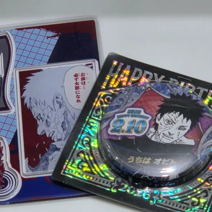 [BUNJANG] Naruto Obito Birthday Diorama Badge Set / 급전) 나루토 오비토 생일 명장면 디오라마 뱃지 2026
