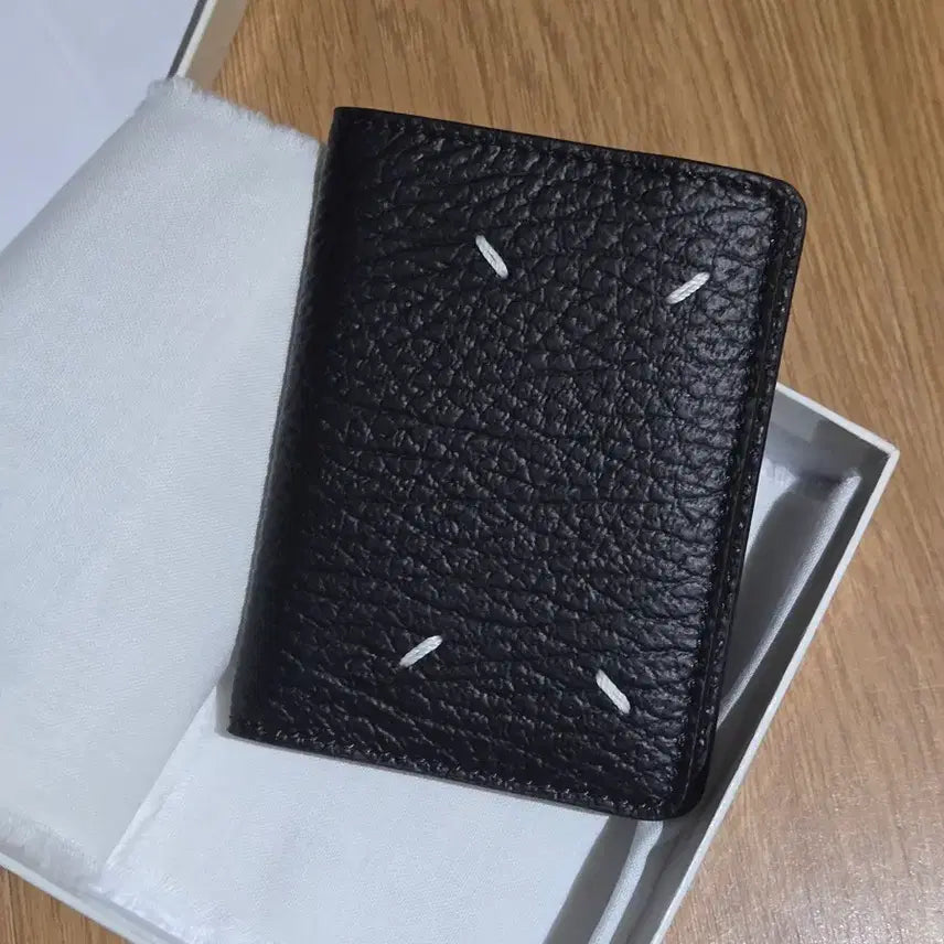 [BUNJANG] Maison Margiela Card Holder / 새상품) 마르지엘라 블랙 카드지갑 풀박스