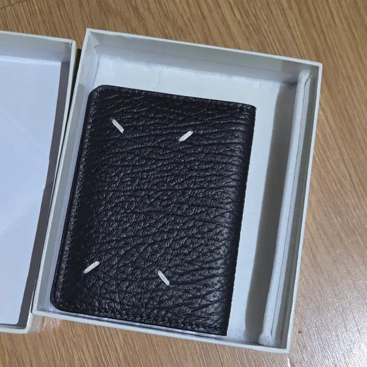 [BUNJANG] Maison Margiela Card Holder / 새상품) 마르지엘라 블랙 카드지갑 풀박스