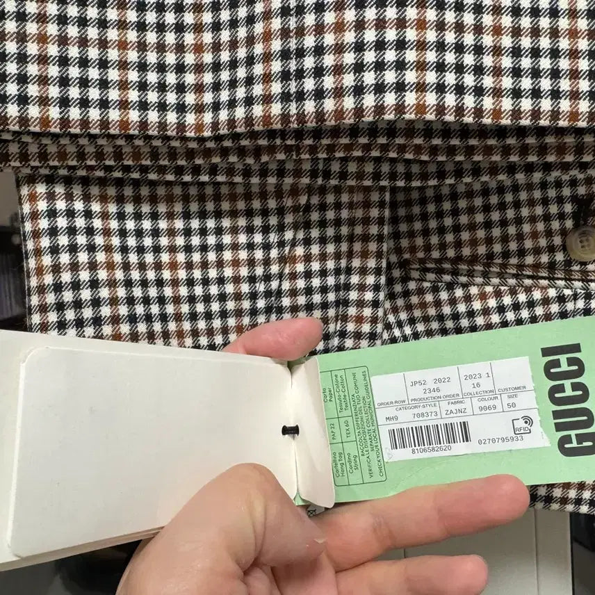 [SOLD OUT] 구찌 해리스타일 콜라보 슬랙스 50 (33-34) 새상품