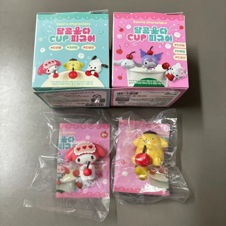 [SOLD OUT] 산리오 달콤소다 컵 피규어_마이멜로디/폼폼푸린