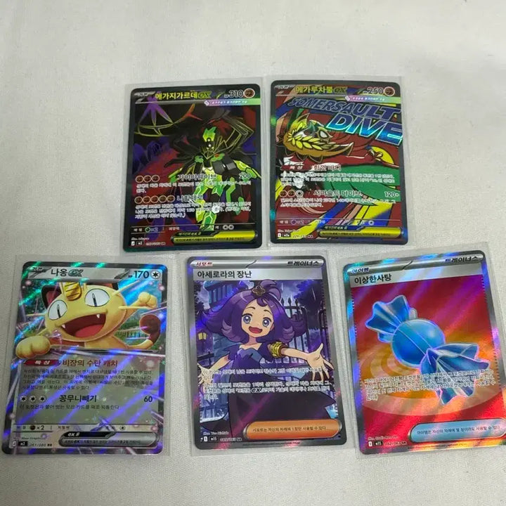 [BUNJANG] Pokemon Card Bundle - 6 Cards incl. SR, RR / 포켓몬카드 6장 묶음.!