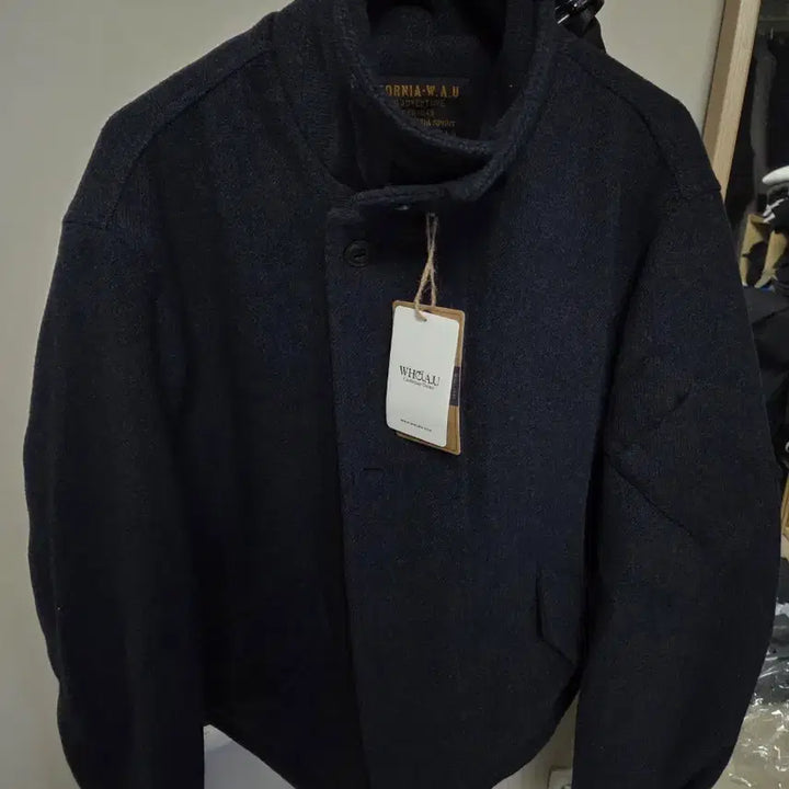 [BUNJANG] Who au MK3 Flight Wool Jacket Navy / 새제품 후아유 mk3 플라이트 울 모직 자켓 네이비