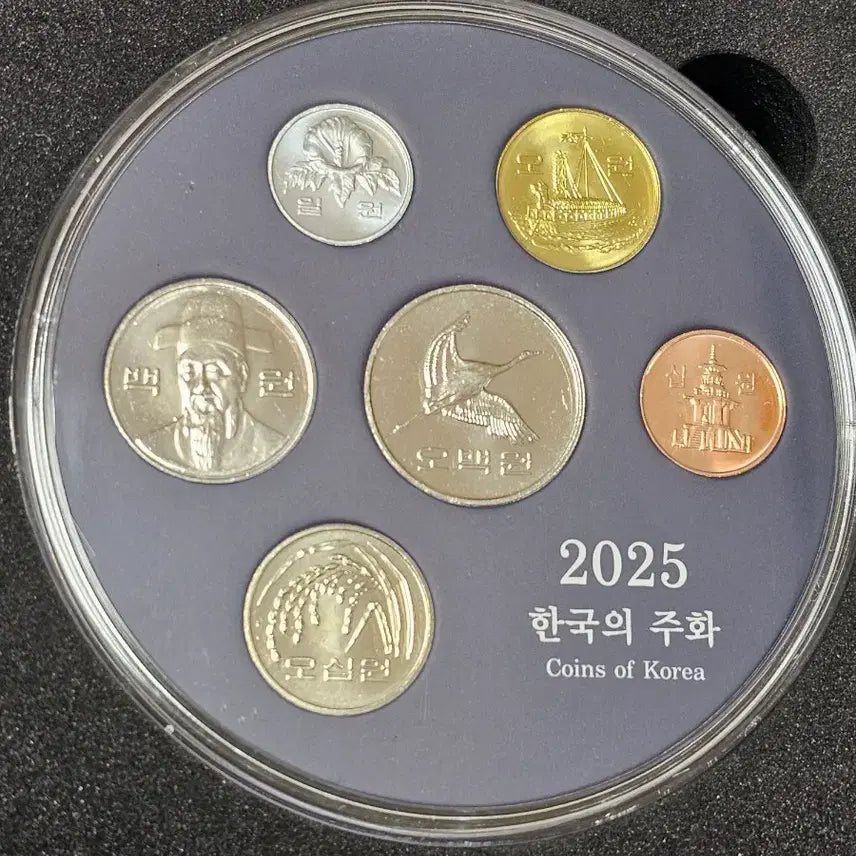 [SOLD OUT] 한국은행 2025 한국의 주화 세트