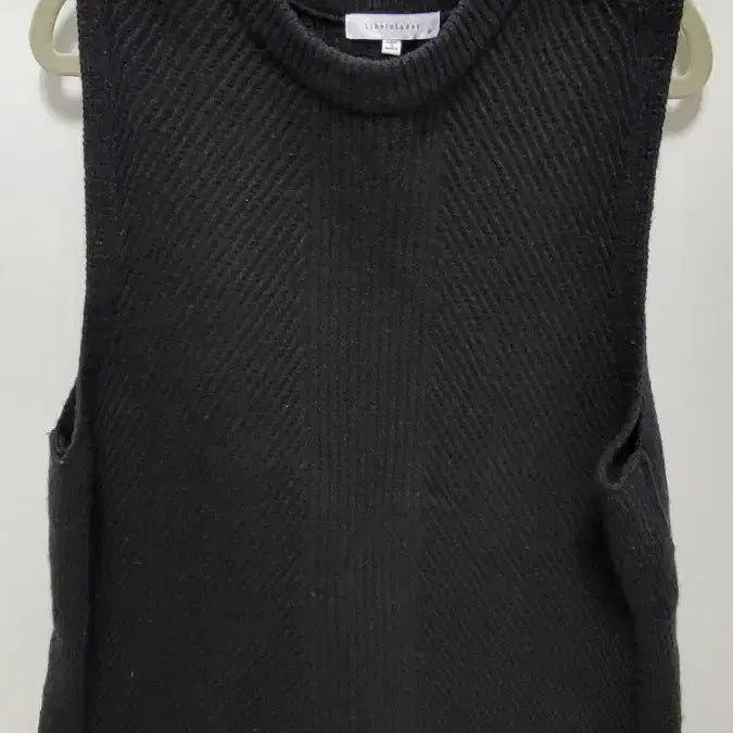 [BUNJANG] River Classy Black Knit Vest / 리버클래시 블랙 조끼
