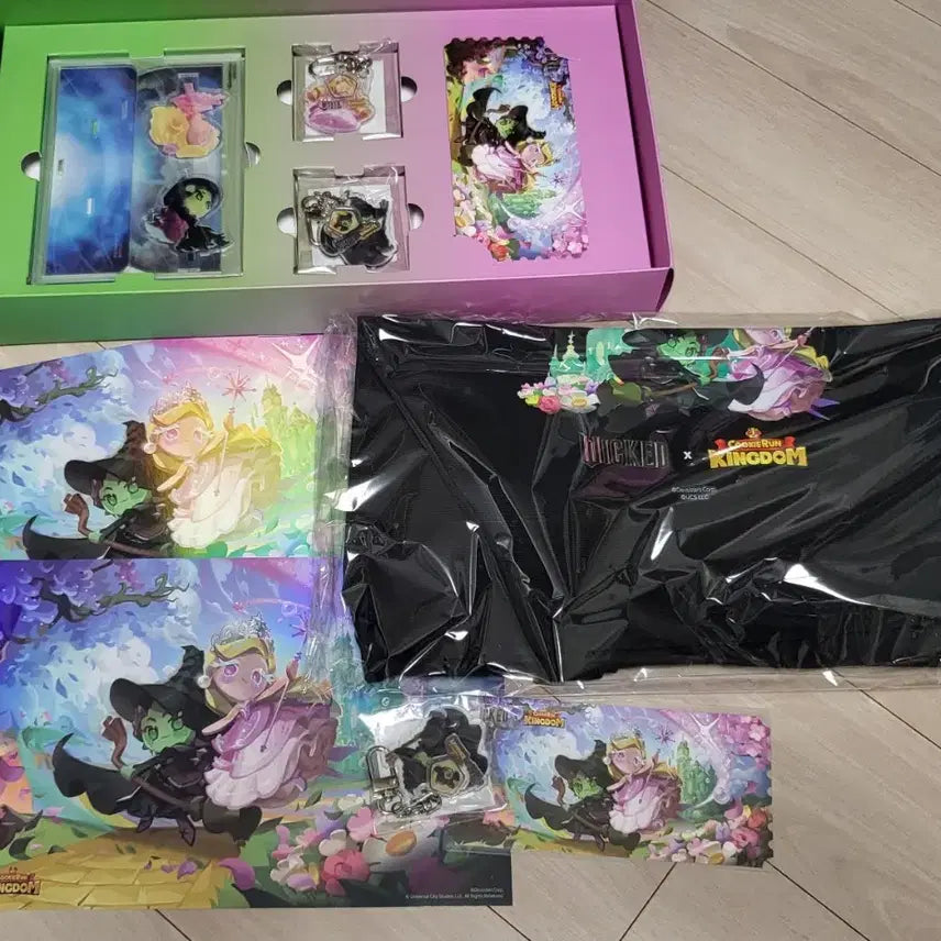[BUNJANG] Cookie Run Kingdom Wicked Collaboration Bundle Set / 쿠킹덤 위키드 콜라보 판매