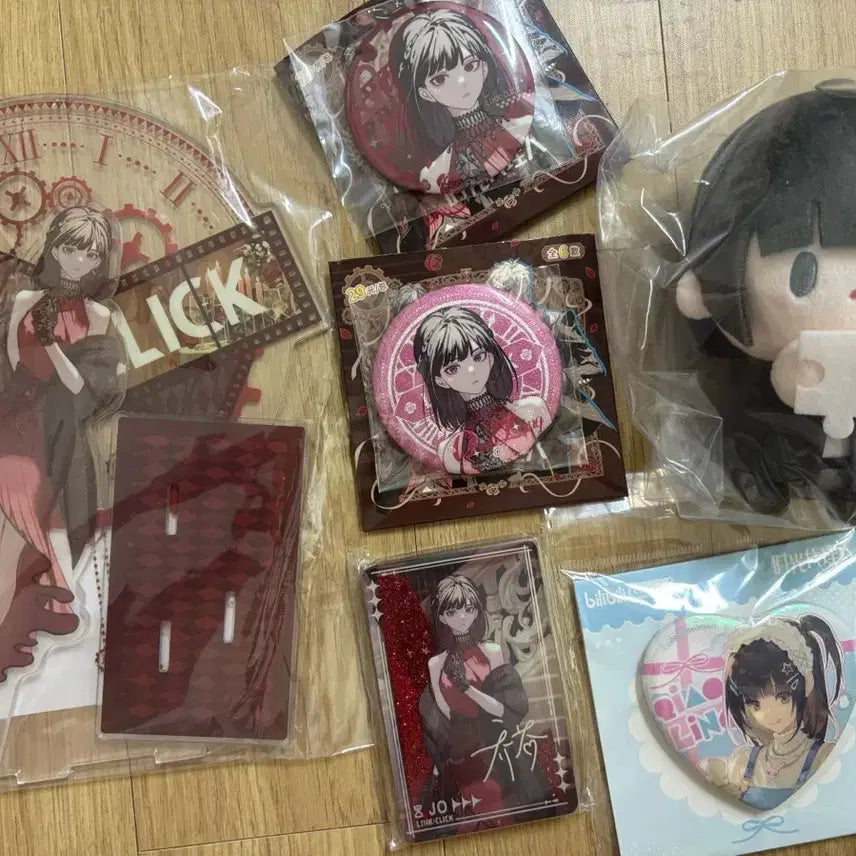 [BUNJANG] Link Click Qiao Ling Nu, Badge, Acrylic Block, Acrylic Stand Bundle Set / 시광대리인 챠오링 누이, 뱃지, 아크릴 블록, 아크릴 스탠드 일괄